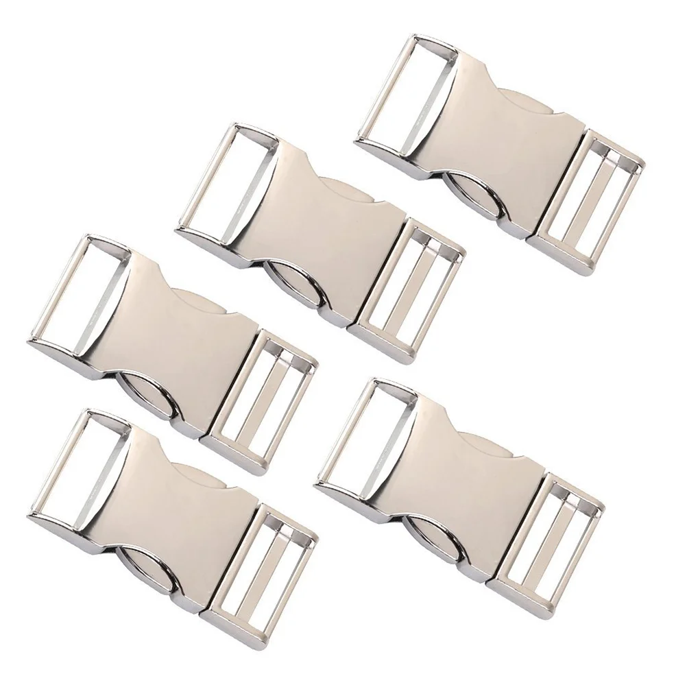 

5 шт., металлические боковые пряжки для одежды, 25 мм