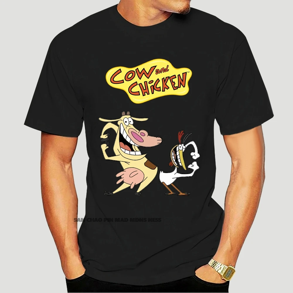 

Cartoon Cow And Chicken V1 David Feiss Tv Series Animated Shirt All Sizes S-3Xl Gift Funny Tee Shirt 2820X