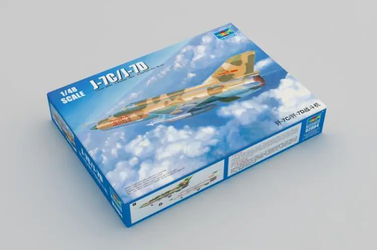 Истребитель Trumpeter 1/48 02864 Chengdu J-7C/D | Игрушки и хобби