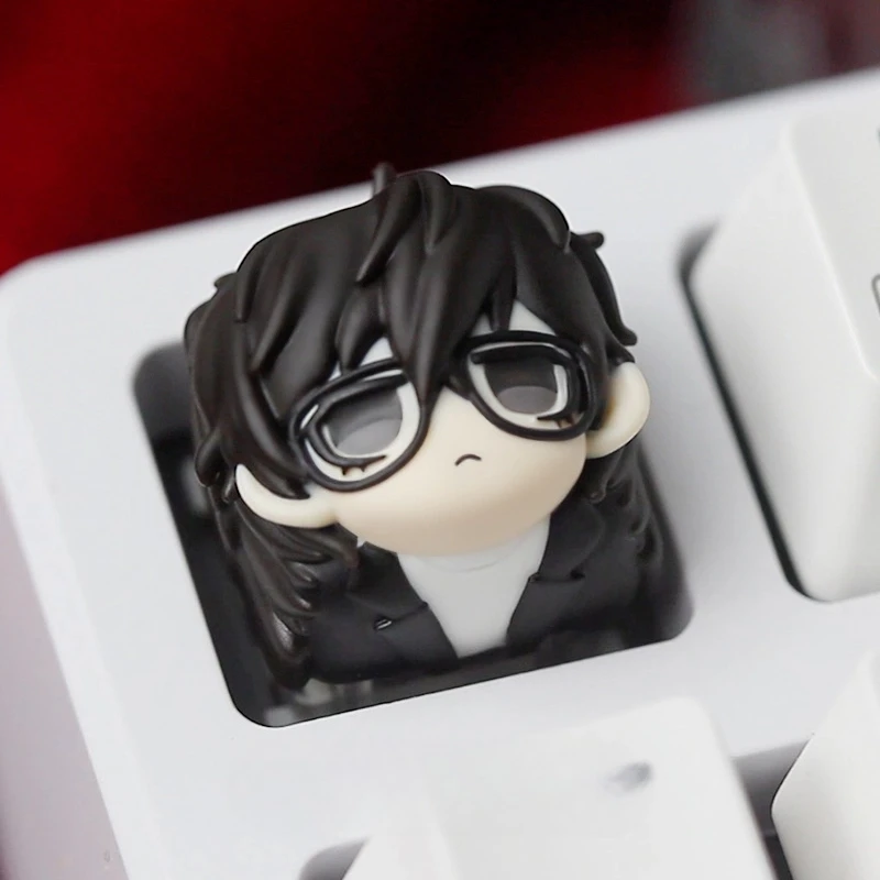 Кейкап из смолы Ren Amamiya Makoto Yuki Persona 5 Persona 3, кастомный, для механической клавиатуры, клавиша ESC, аниме-стиль, в наличии, подарок (art.: 3920da98e6987) - 3920da98e6987