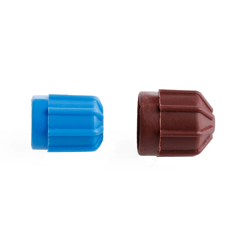 

A/C Valve Cap Air conditioning valve core set Refrigerant Valve Dust Cover High/Low Voltage R134a Plastic 1 Pair AC