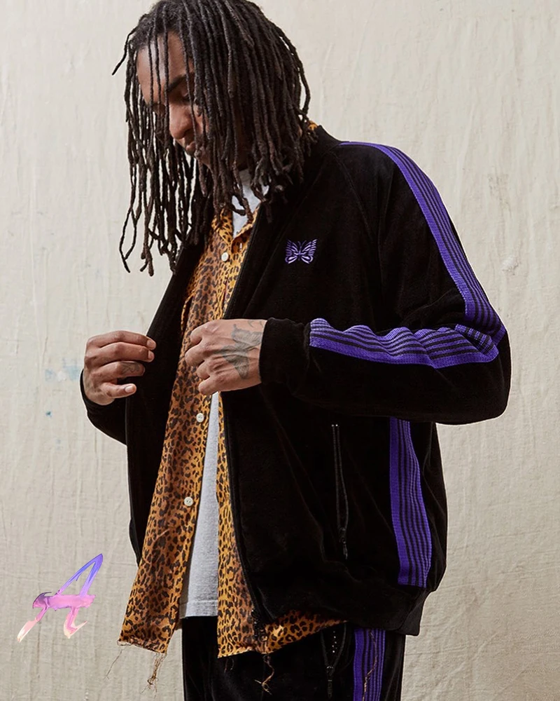 

Повседневные Спортивные штаны AWGE, уличные джоггеры с вышивкой бабочки, Джоггеры в стиле хип-хоп, Свитшот в полоску