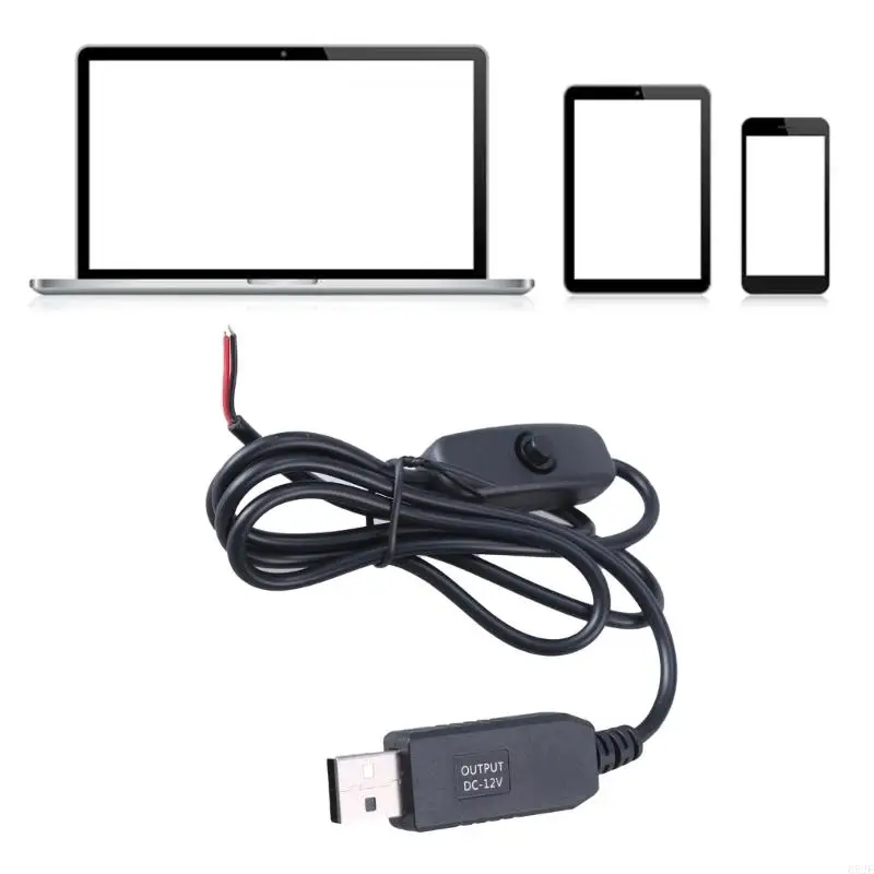 652E USB2.0 мужской вилки 2PIN Power Cable с переключателями COMTAL CABLE для USB -оборудования.