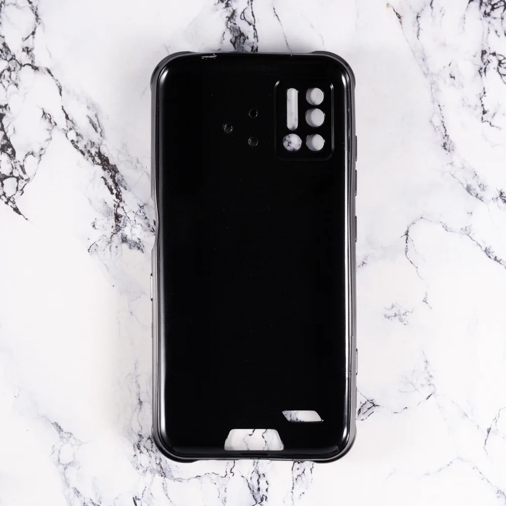 for umidigi bison case slim phone case glossy black transparent pudding capa soft coque back funda shockproof protective cover free global shipping
