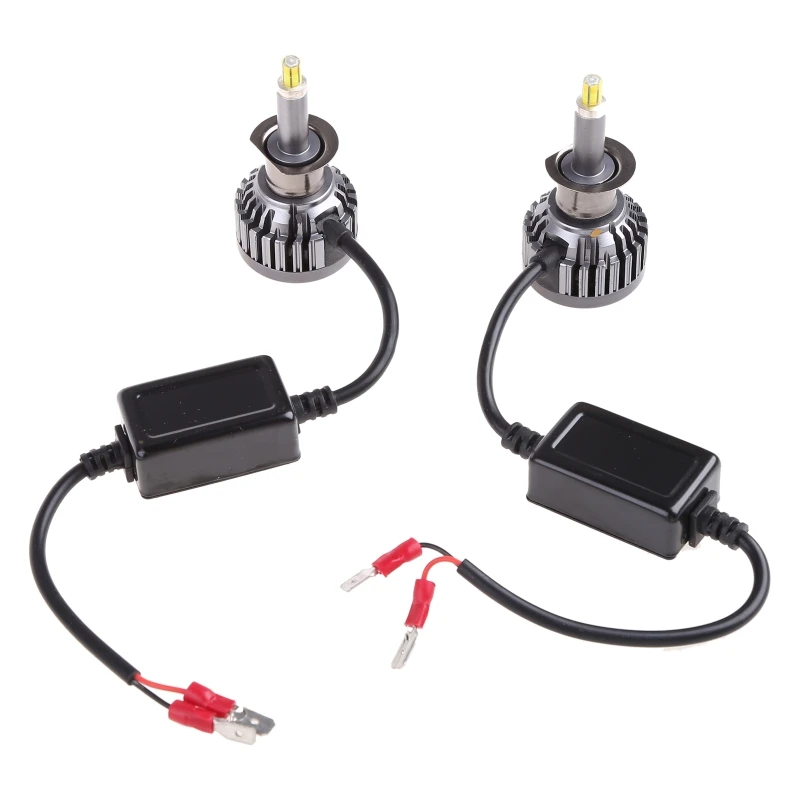 

2 Pcs Upgraded 3D LED Car Headlight H1 H11 H7 V9LED360 Degrees 9005 9006 9012 LED 60W 18000LM Auto Lamp Car for Head Lam
