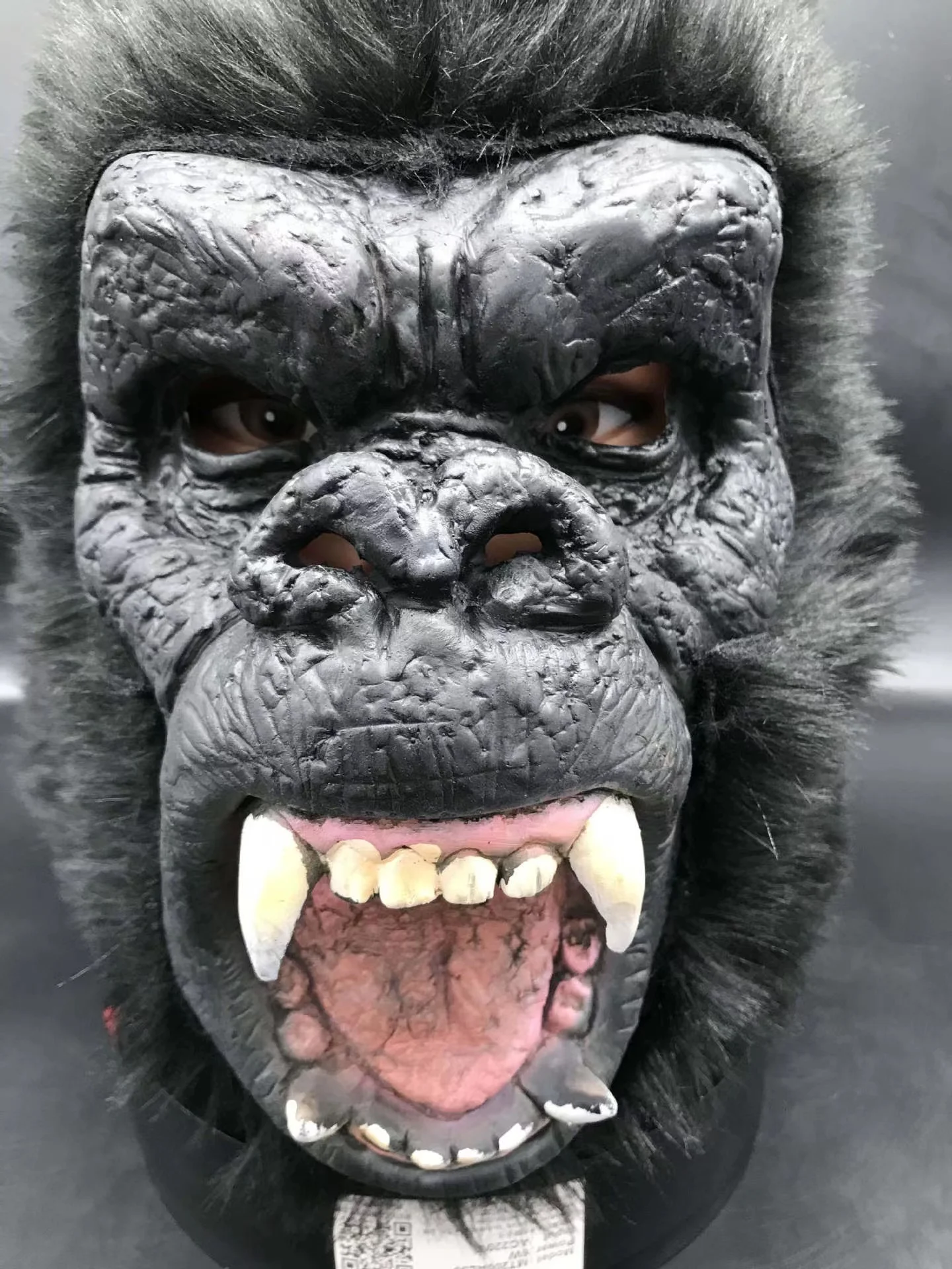 

Chimpanzee King Kong Headgear Mask Halloween Costume Props Adult Party Realistic Animal Latex Masks Free Freight