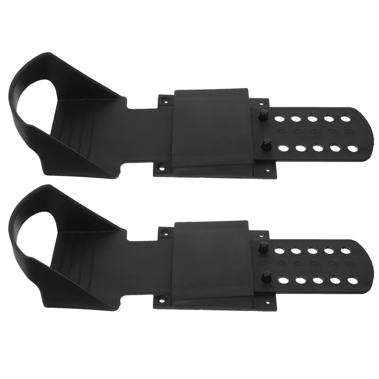 Гребной тренажер с плоскими педалями для упражнений пластиковые принадлежности