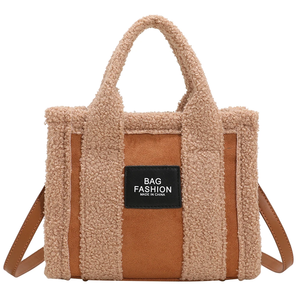 

Женская винтажная Сумка-тоут из искусственной замши, с флисовой подкладкой