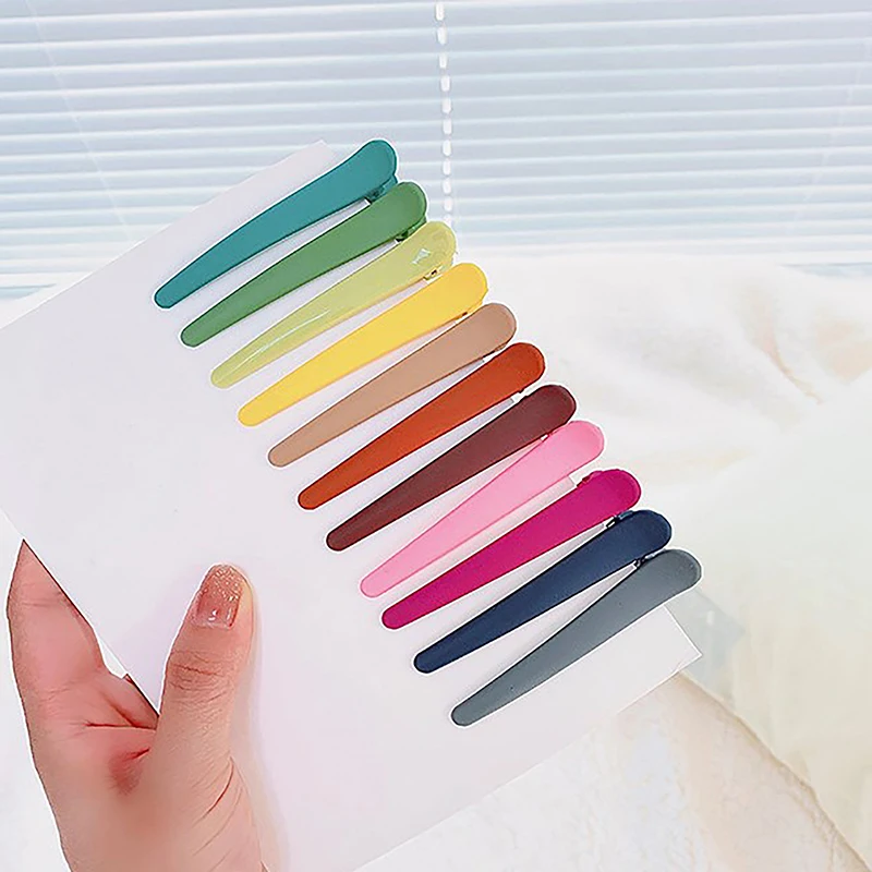 S Frosted Bang Side Clip Makeup Hairclip Korean Elegant No Trace Hairpin Girl Hair Accessories