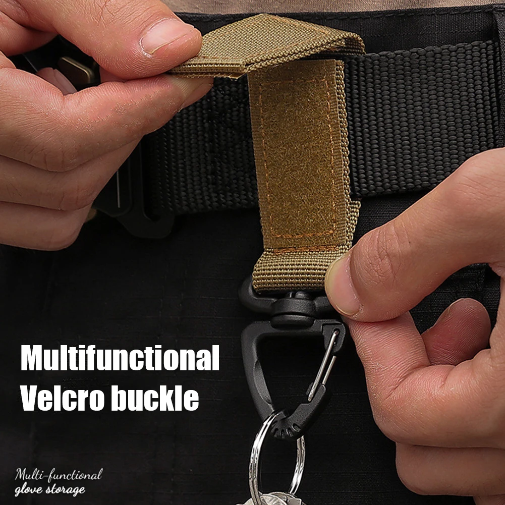 

1/2/5PCS Military Tactical Hanging Buckle Molle Nylon Webbing Belt Triangle Backpack Buckle Hook Outdoor Climbing Carabiner New