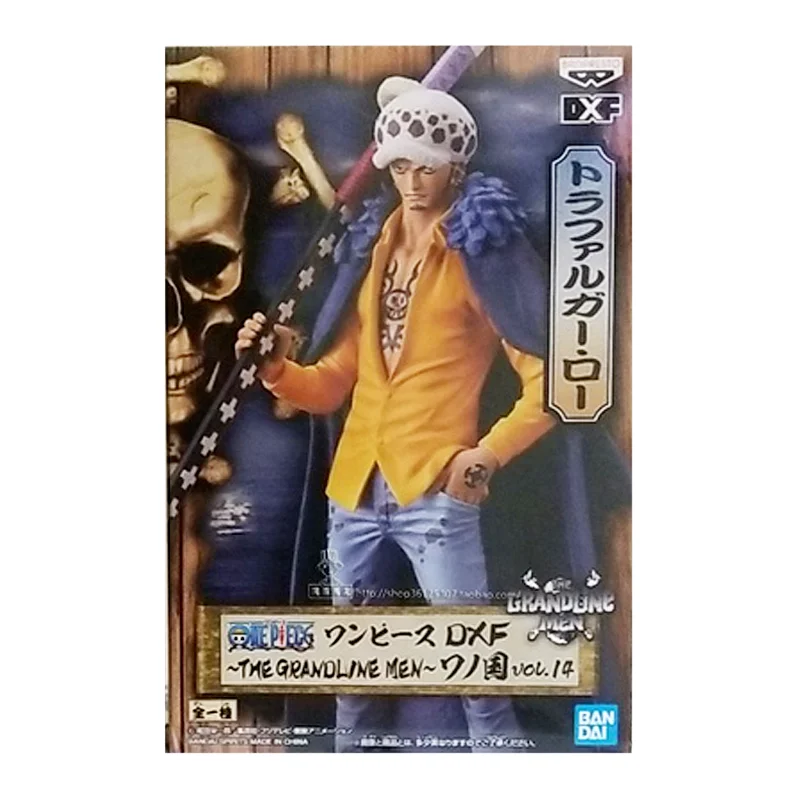 Оригинальный слитный Аниме Фигура Bandai DXF Trafalgar D. Водный закон и страна Игрушечная