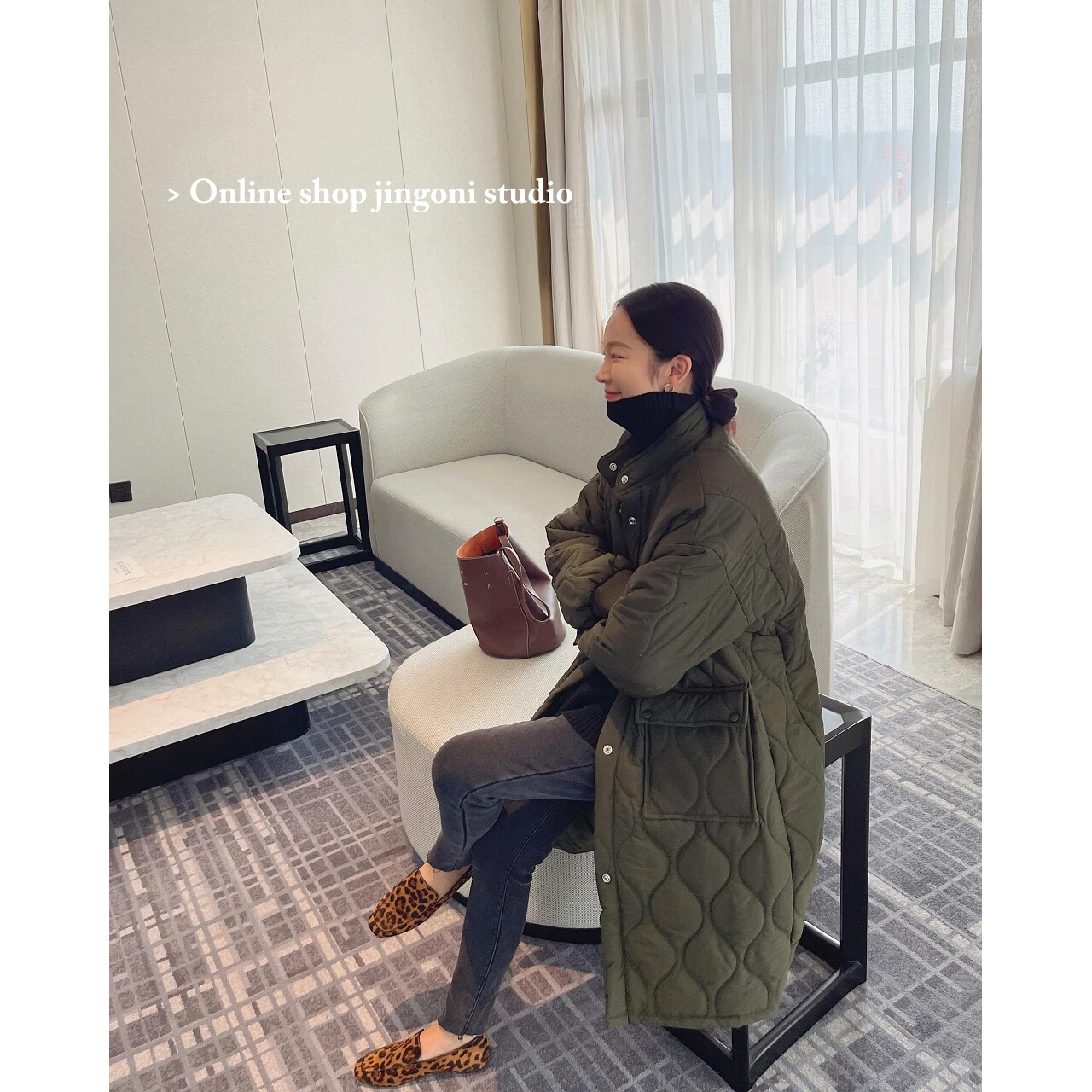 2022 Woman Winter Green Long Down Jackets Coats Puffer Padding Clothes Za Oem Y2k Tops Vintage Cardigans Parkas New In Overcoats