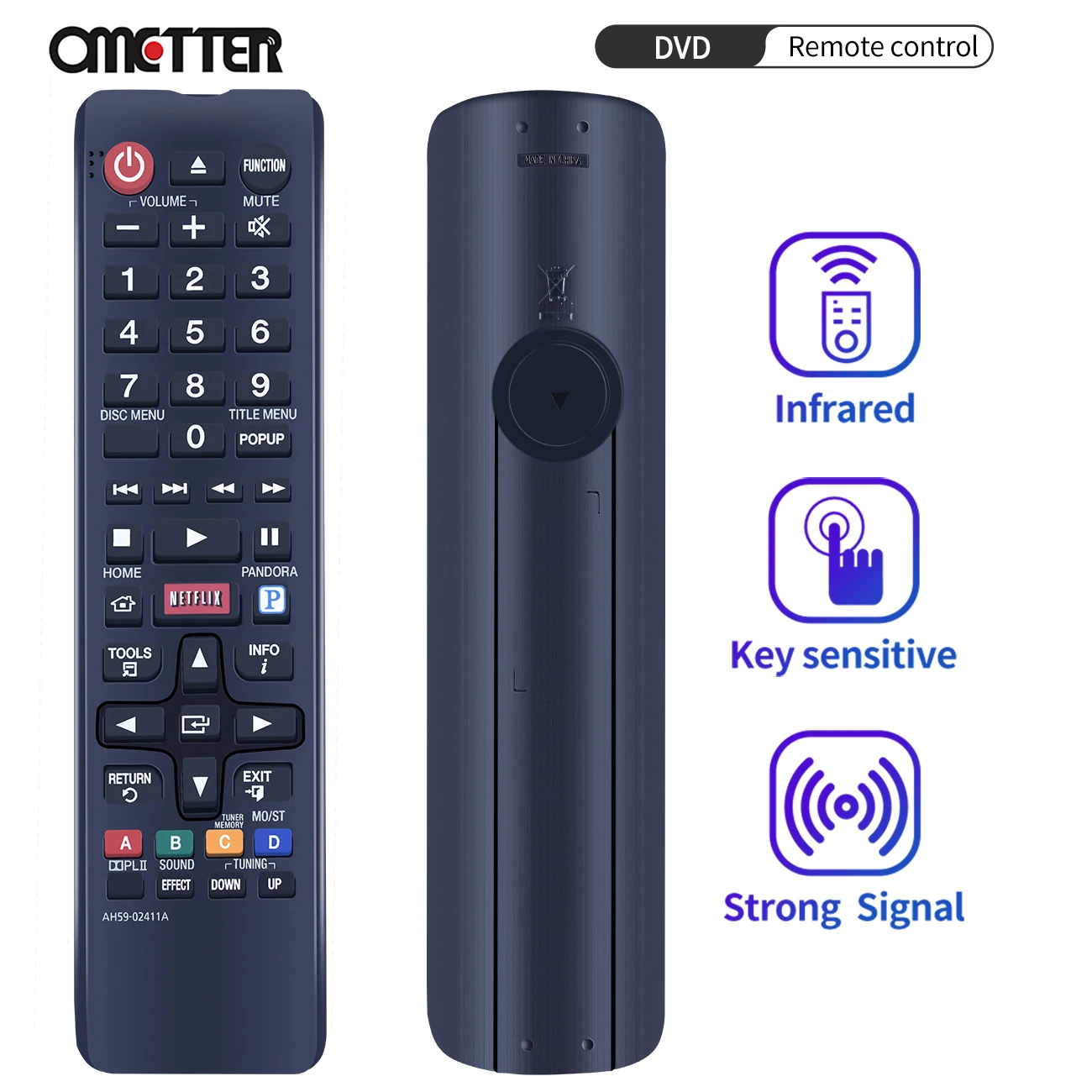 

New AH59-02411A for Samsung Blu-ray Home Theater System Remote Control HT-EM35 HT-EM35/ZA HT-E3500 HT-E3500/ZA HTEM35 HTEM35ZA