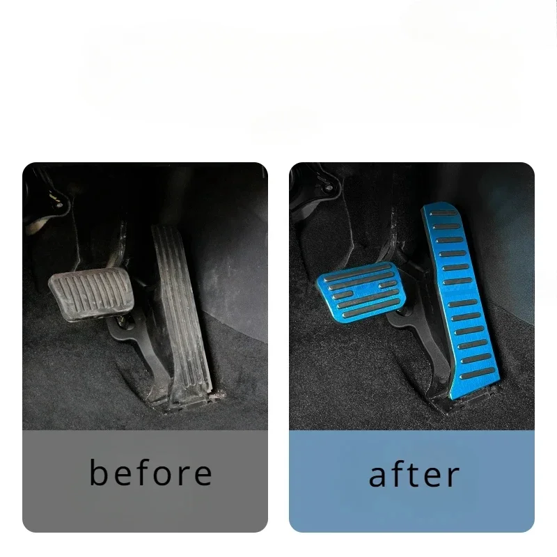 Для BYD Song из алюминиевого сплава автомобильные педали накладки