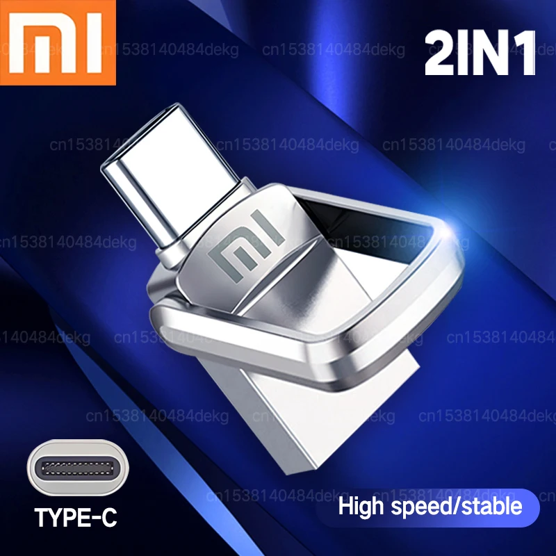 

Xiaomi USB Flash Drive U Disk 128GB 256GB 512GB 1TB 2TB Pen Drive Type-C USB Interface U Disk Stable Speed Mutual Transmission