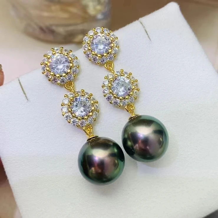 Великолепные блестящие серебряные серьги комплектующие для крепления базовые