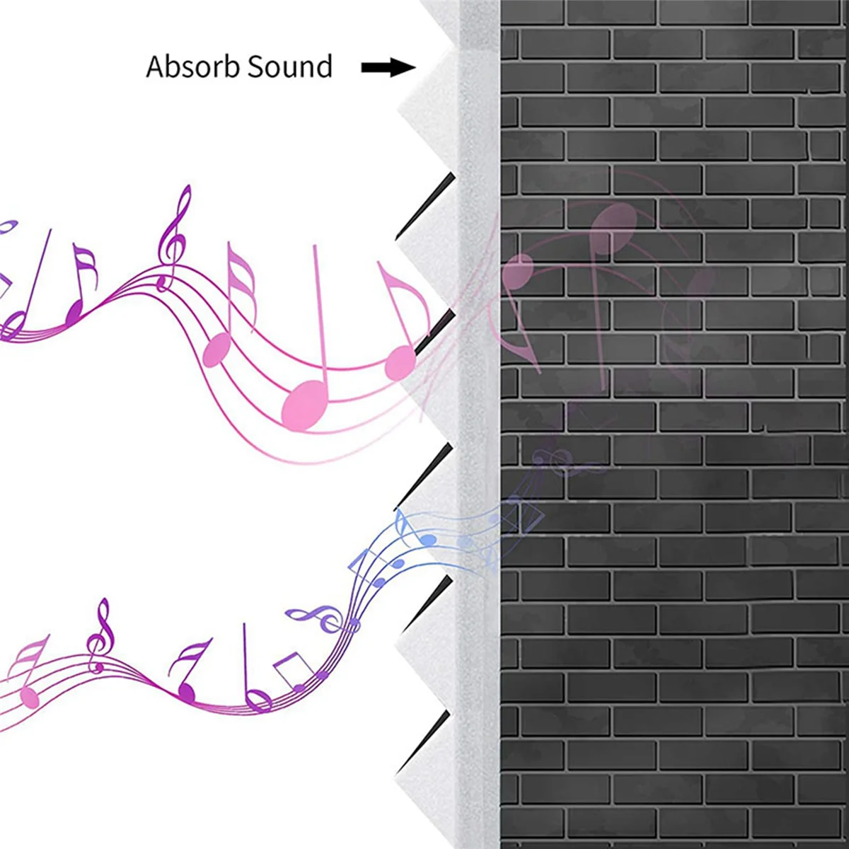 Акустическая пенопластовая доска звукоизоляционная Звукоизоляционная танкетка