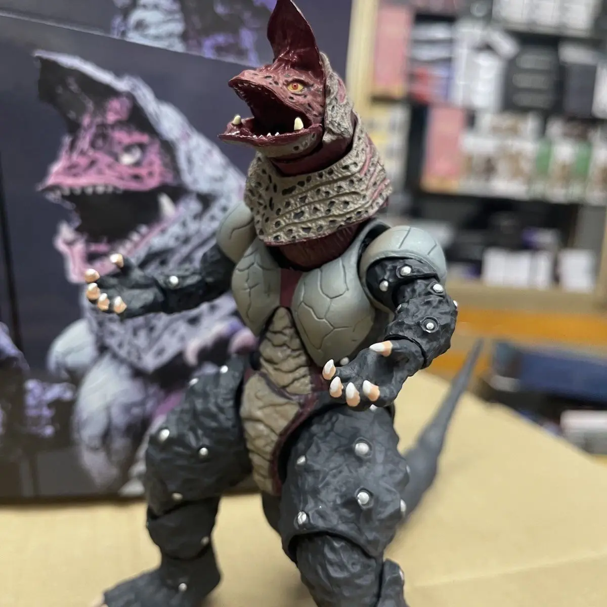 Экшн-фигурки Ультрамен Тига Монстр шф голза, игрушки-куклы для детей в сборе, большой размер 22 см