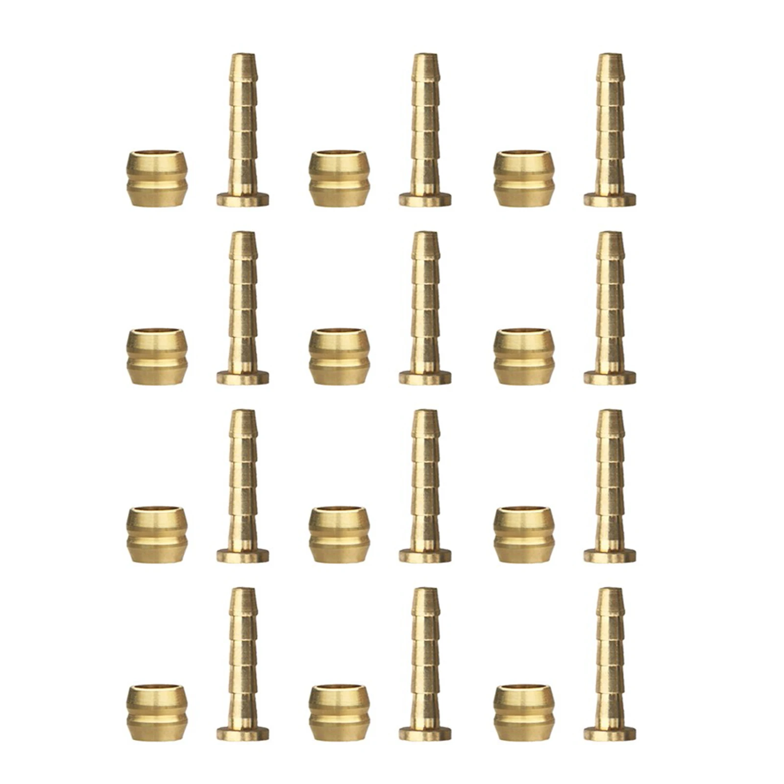 

Barb Brake Olive Hydraulic Disc Brake Hose Mountain Bike/road Bike Replacement 12PCS/Bag Accessories Brass Copper + Alloy