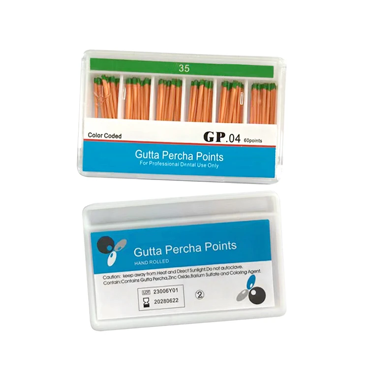 AG 5Box Dental Gutta Percha Points F1 F2 F3 F4 F5 # 02 04 06 Стоматологический материал Gapadent