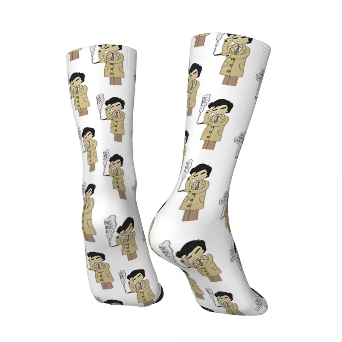 Носки компрессионные мужские в стиле хип-хоп винтажные Just More Thing бесшовные