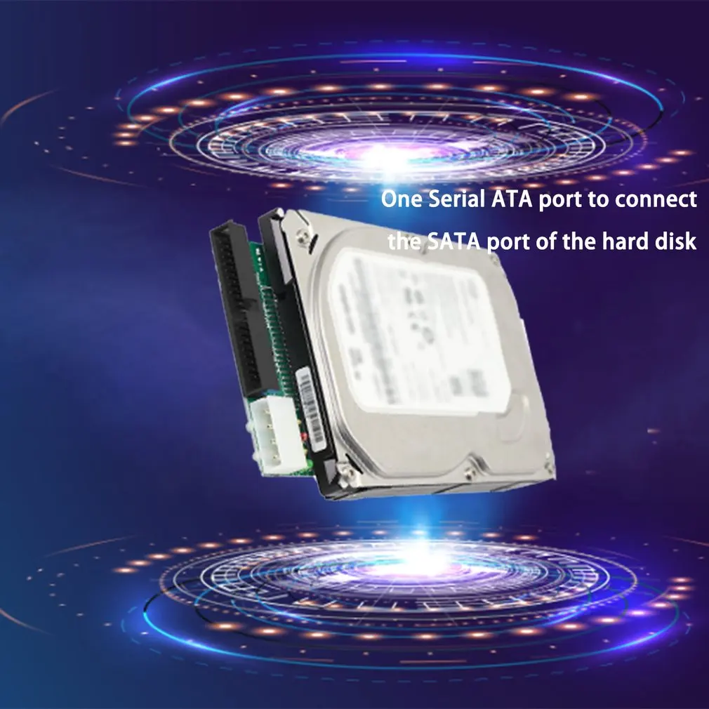 Фото Новинка переходник SATA-PATA IDE Plug & Play 7 + 15 Pin 3,5/2,5 SATA HDD DVD оптом №4