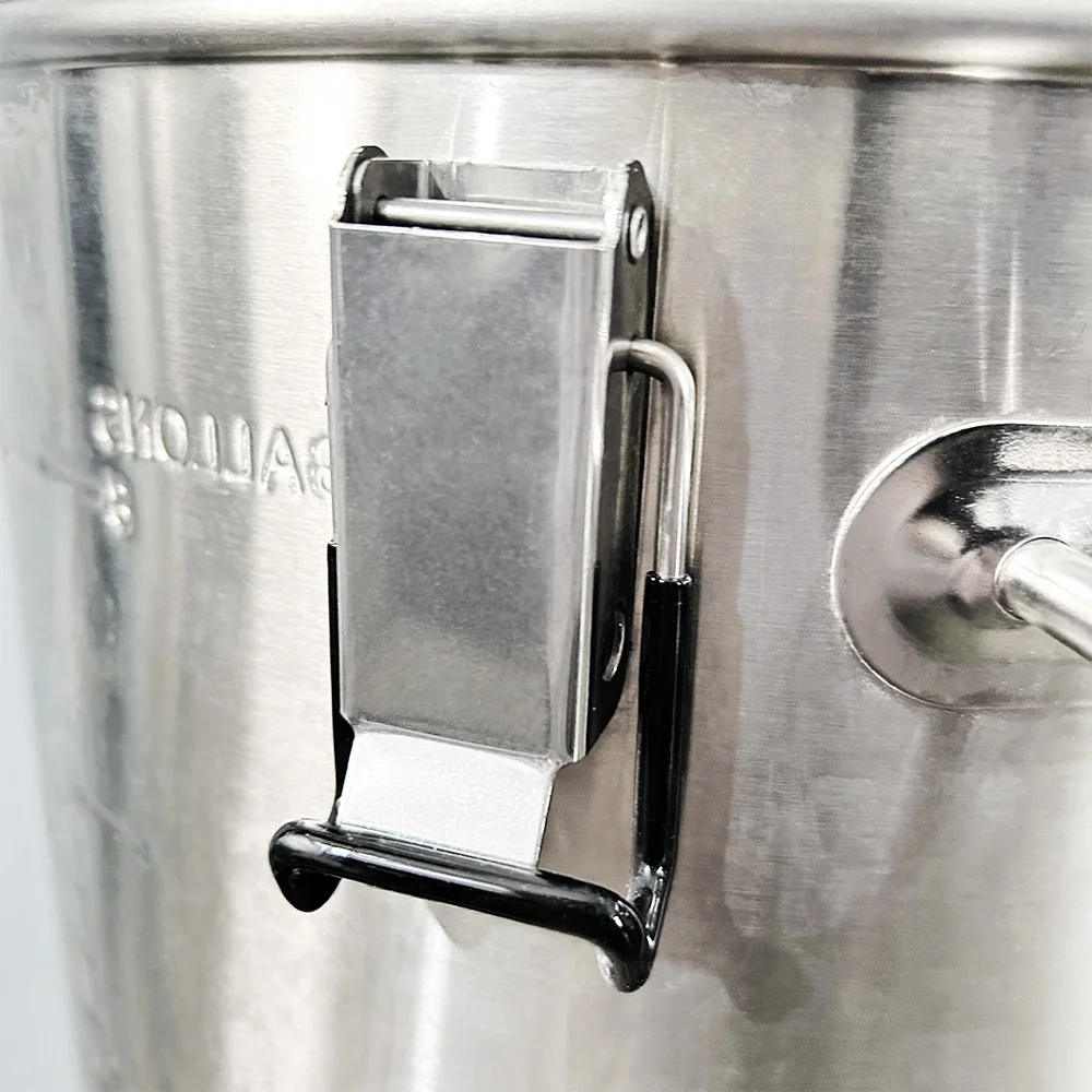 Набор из 4 зажимов KegLand из нержавеющей стали для BrewZilla + DigiBoil для домашнего пивоварения (art.: 3920d7ff456ab) - 3920d7ff456ab