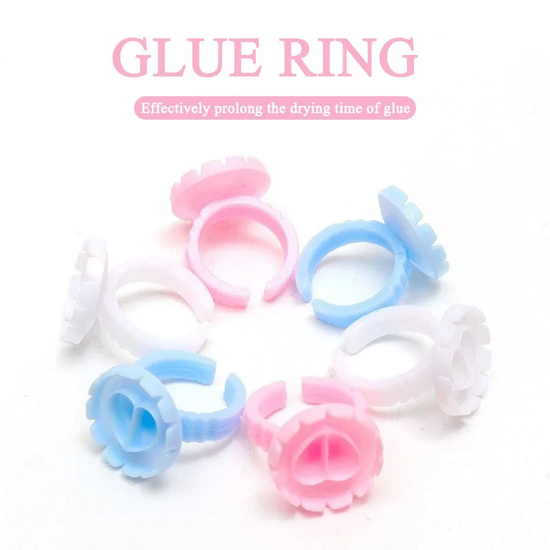 100 шт. одноразовые контейнеры для клея ресниц