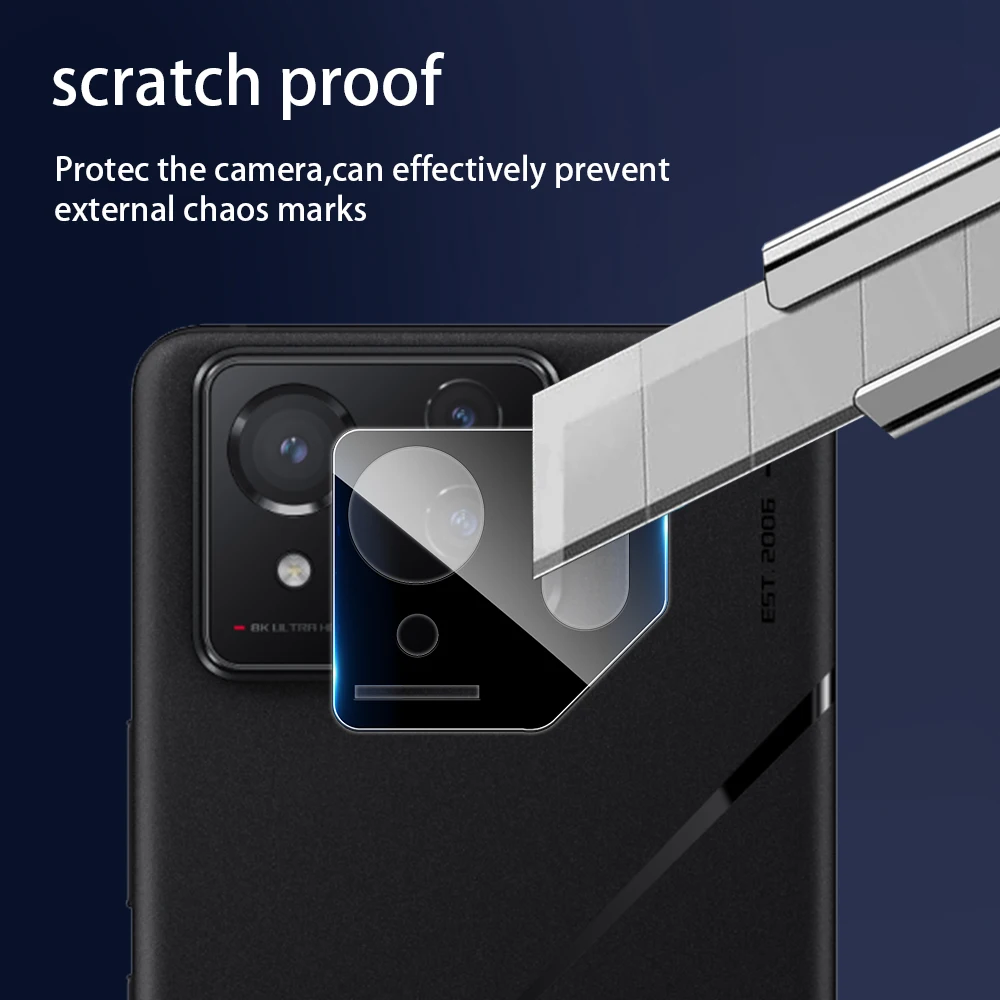 1-3 шт 3D закаленное стекло для защиты камеры Asus ROG Phone 8 Pro Чехол RogPhone8Pro Phone8 8Pro Phone8Pro