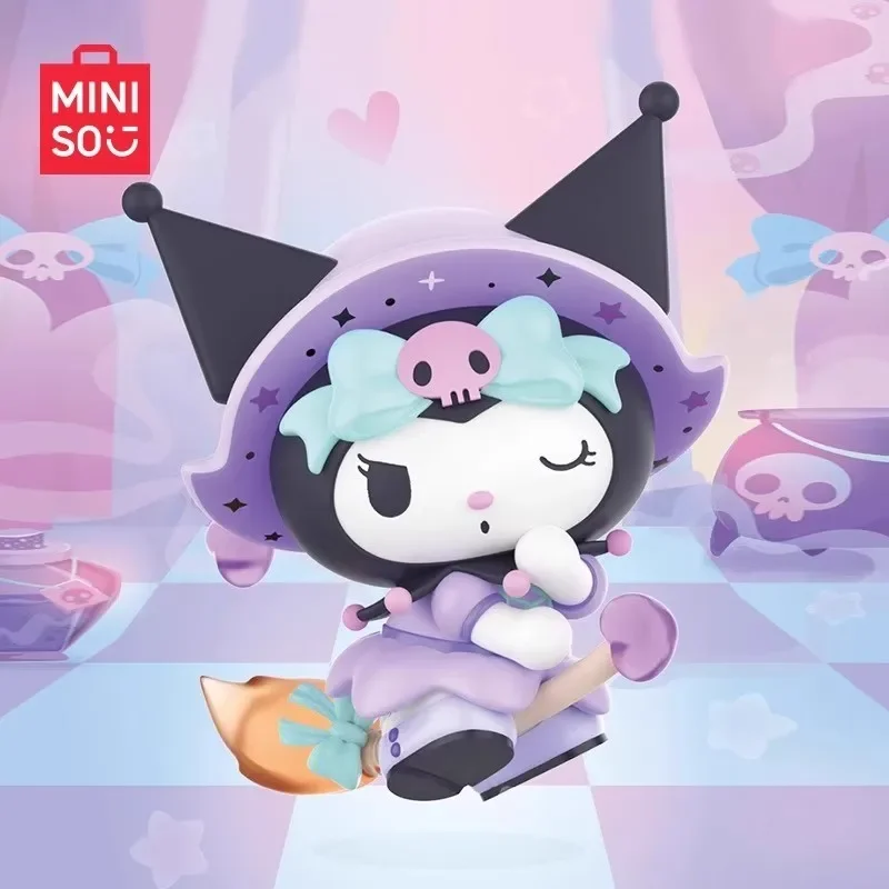 Подлинный Miniso Sanrio Волшебная история серии глухая коробка Kuromipacha собака нефрит