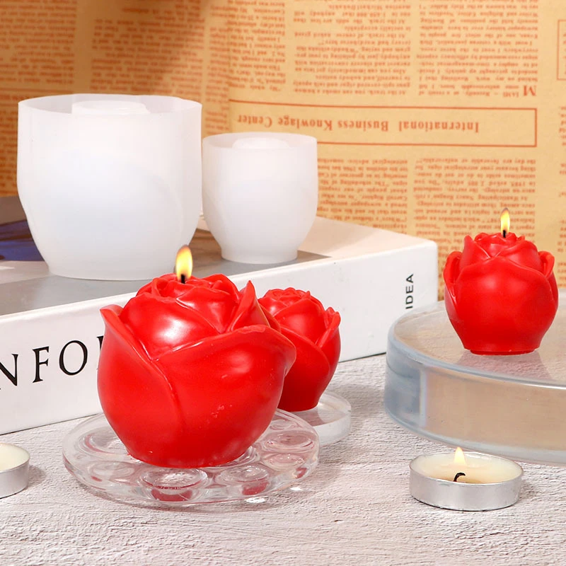 Форма в виде свечи для ароматерапии ручной работы глина пластырь из смолы форма