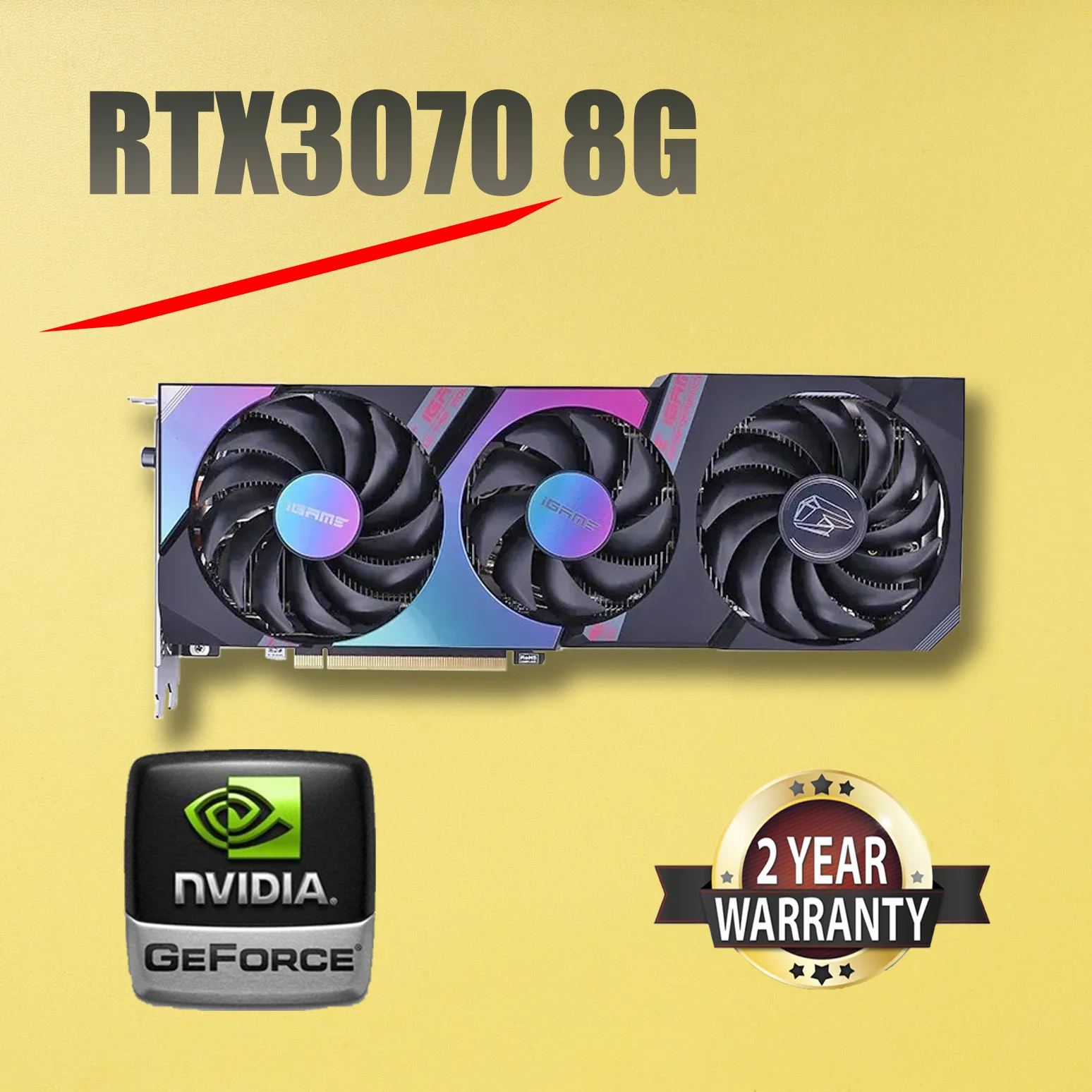 

Видеокарта NVIDIA RTX3070, 8 ГБ, бит, PCIE4.0X16