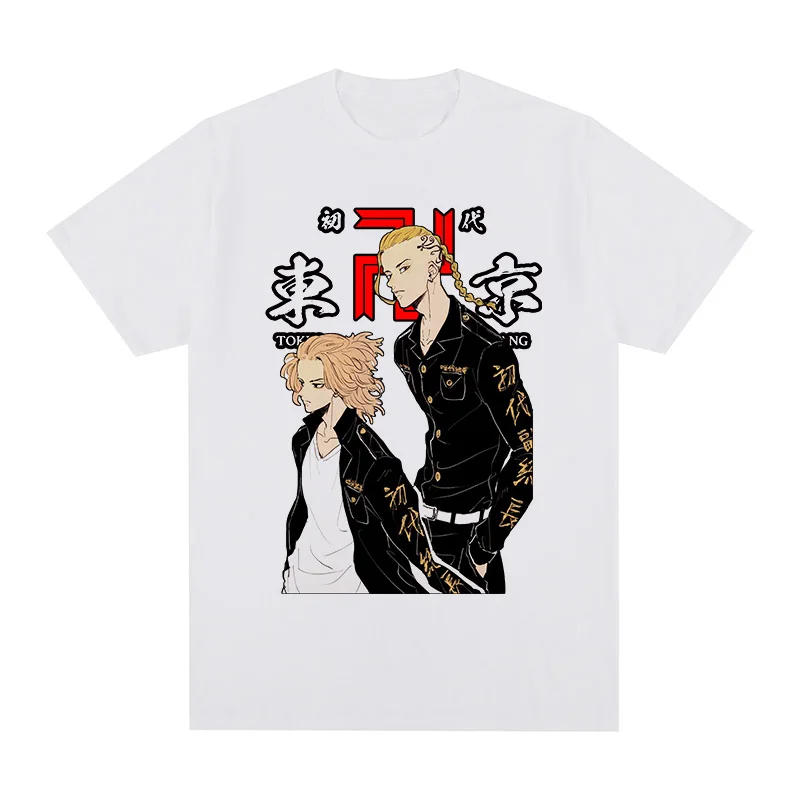 

Tokyo Revengers Japanese Anime Kawaii Harajuku Manga Graphic Summer t-shirt Cotton Men T shirt New TEE TSHIRT Womens