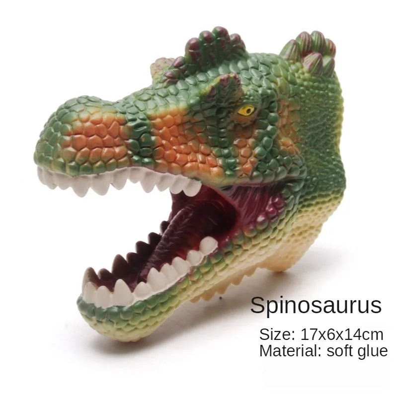 

Dinosaur Hand Puppet Gloves Simulation Toy Soft Rubber For Stories Realistic Tyrannosaurus Toys Children Gift Jurassic