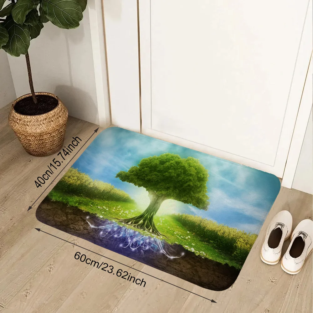 Современный полосатый замшевый ковер Hamtaro с принтом для спальни