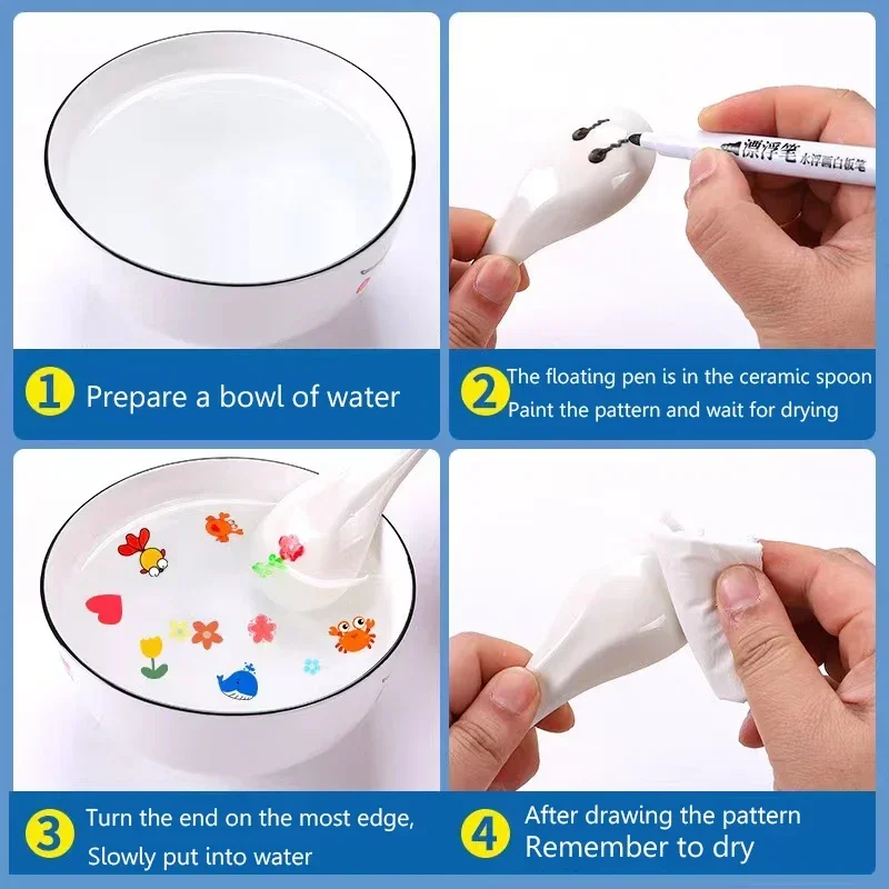 Волшебные ручки для рисования водой 8 цветов