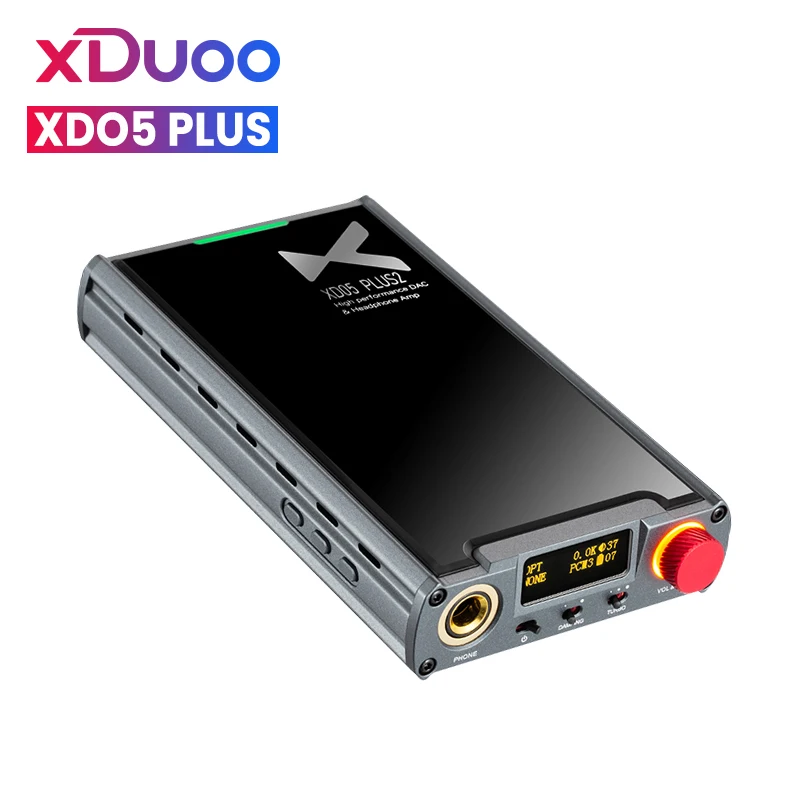 XDUOO XD05 PLUS 2 портативный ЦАП усилитель для наушников AK4493SEQ PCM384 кГц DSD256 MQA Bluetooth 5 1 UAC1.0
