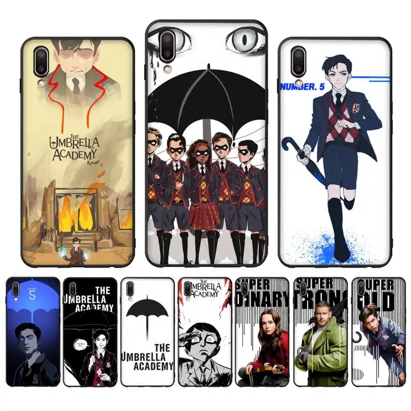 

The Umbrella Academy Phone Case for Vivo Y91C Y11 17 19 17 67 81 Oppo A9 2020 Realme c3