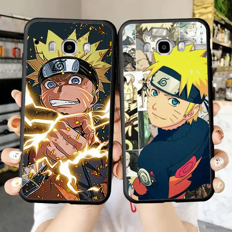 

BANDAI Naruto Anime Uzumaki Phone Case for Samsung J 2 3 4 5 6 7 8 prime plus 2018 2017 2016 core
