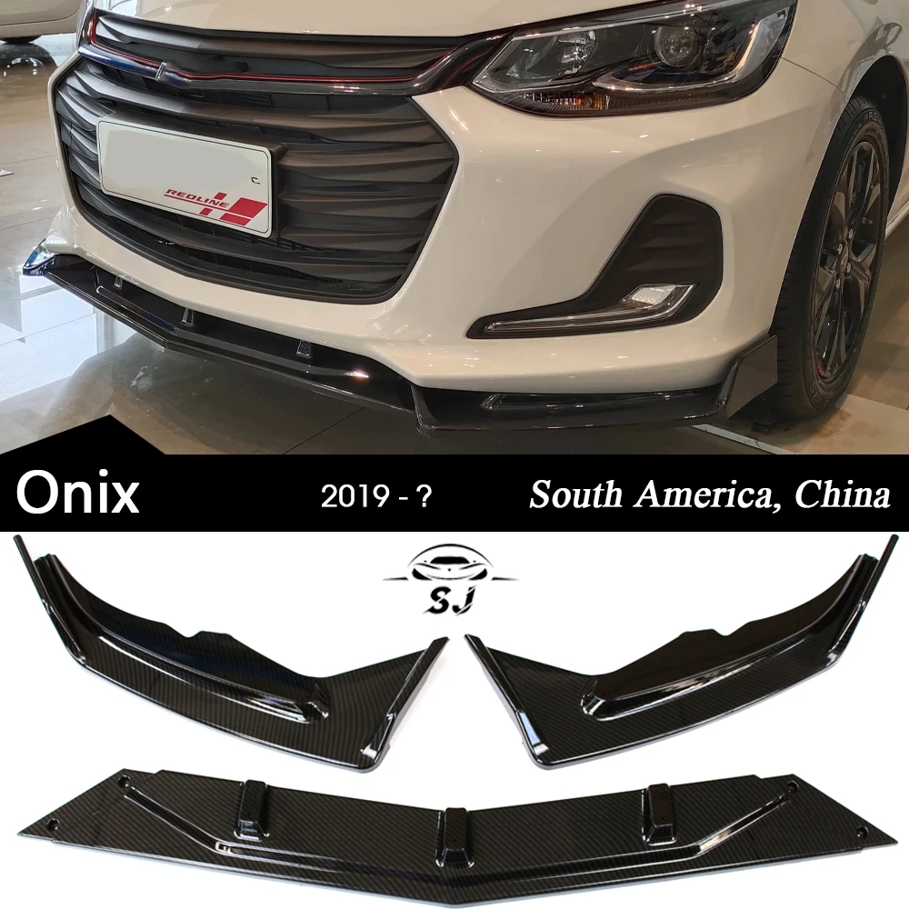 3 шт. задний бампер для Chevrolet Onix II 2-го поколения 2019 +