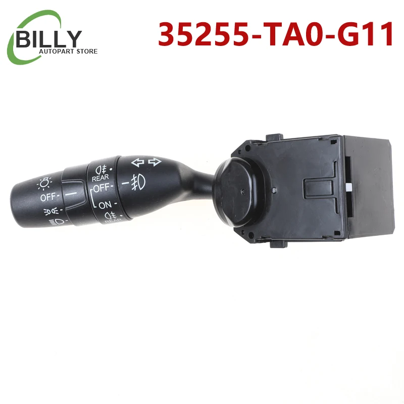 

YAOPEI 35255-TA0-G11 35255-TA0 35255TA0G11 Lighting & Turn Signal Switch Assy for Honda Civic Accord City CRV