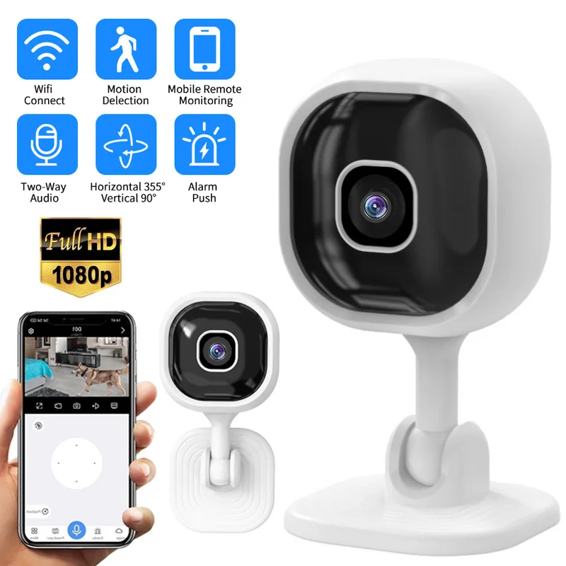 1080P Wifi iP Camera Indoor/Outdoor Night Vision Full Color H.265 P2P Audio 2MP Video CCTV Security Monitor Surveillance Cameras