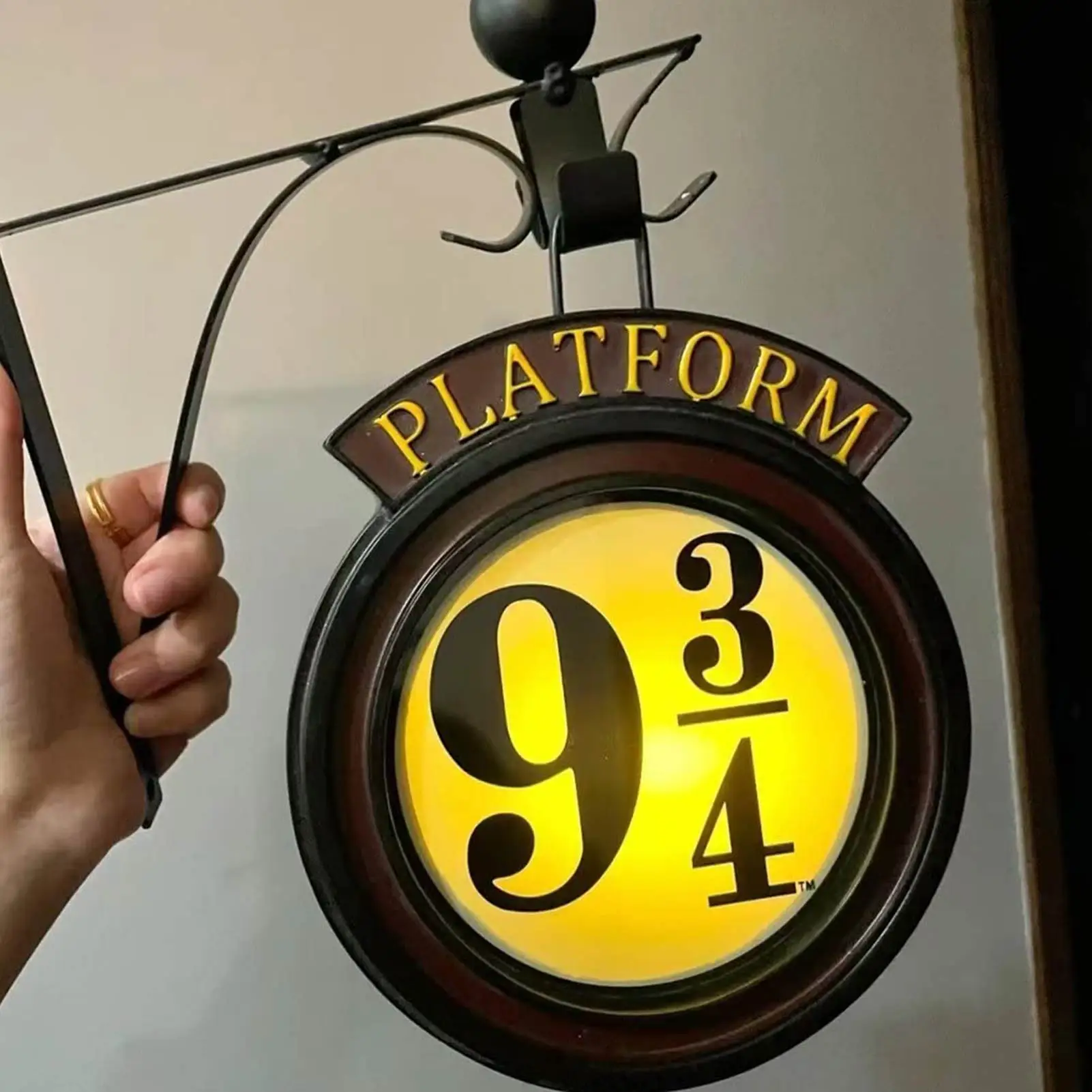 

Unique Magic Potters Night Light Platform 9 3/4 Night LED Hangings Wall Lamps 3D Lamp Harries Home Halloween Decor Unique Gift