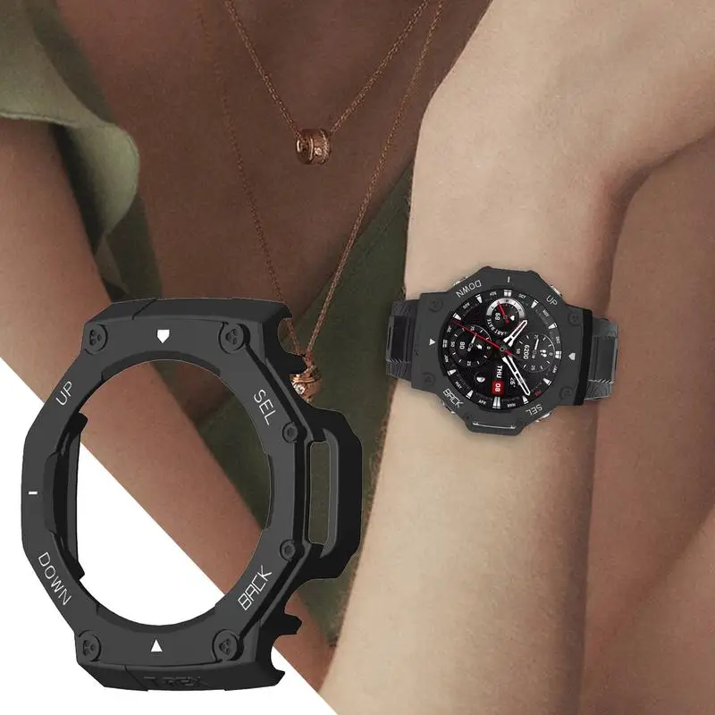 Чехол для умных часов Amazfit T-rex 3 защитная пленка экрана легкие чехлы аксессуары