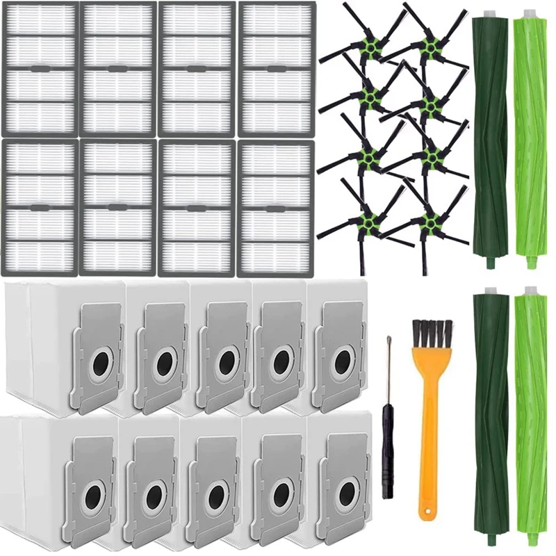 

Main Brush Side Brush HEPA Filter Main Brush Replacement Accessories For S9 Robot