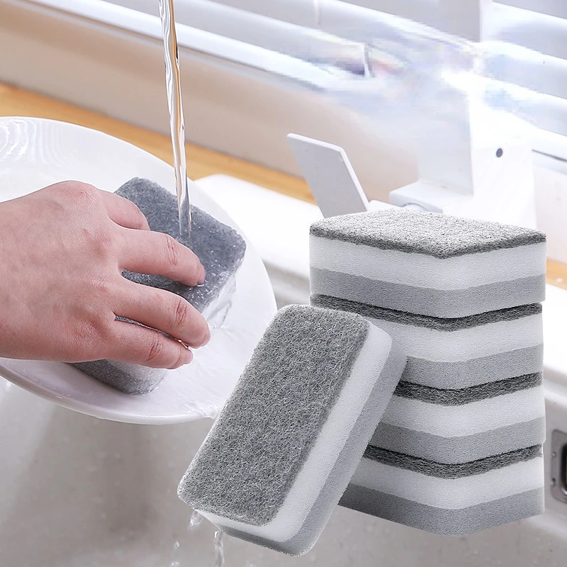 

Double Sided Nano Sponge Magic Eraser, Powerful Decontamination Kitchen Supplies, Shoe Cleaner, Dirt Remover Car Cleaning