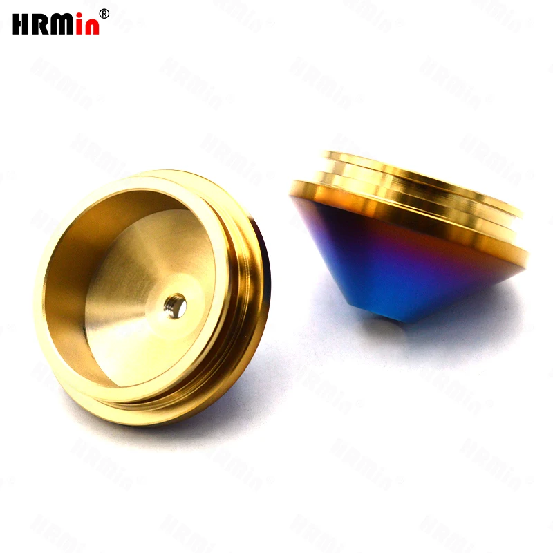 HRMin 10 9 класс Gr5 титановая крышка ступицы колеса 1 шт. D56 для гоночного автомобиля