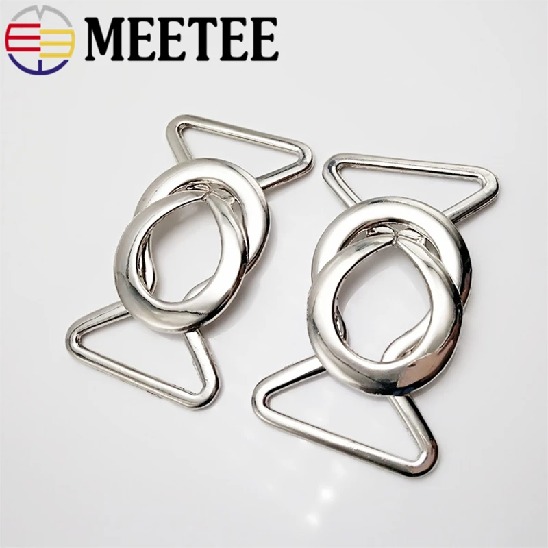 

2/4/10pc Meetee 23/31mm Metal Buttons Coat Leather Button Connect Buckle for Garment Bags Clothing Sewing Craft Supplies AP2213