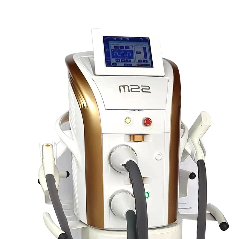 

M22 OPT Hair Removal 2 in 1 Laser Machine 2 Handles IPL Skin Tightening Remove Acne Pigment Freckle Equipment for Salon