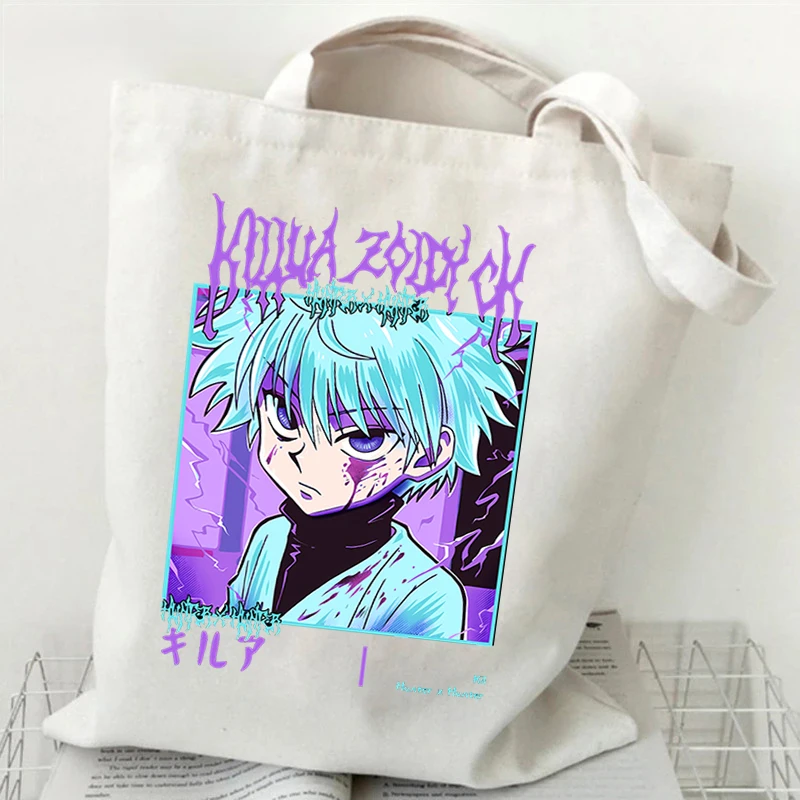 

Travel Bags HUNTER×HUNTER Anime Camping Bags Female Multifunction Backpacks Sports Boys Street Style Hunter Anime Shopping Bag